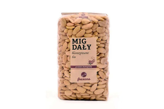 Migdały blanszowane EKO 1 kg