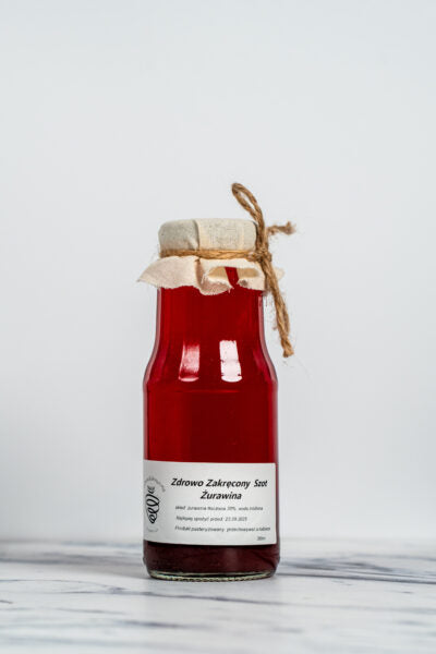 Naturalny Szot Żurawinowy 300ml